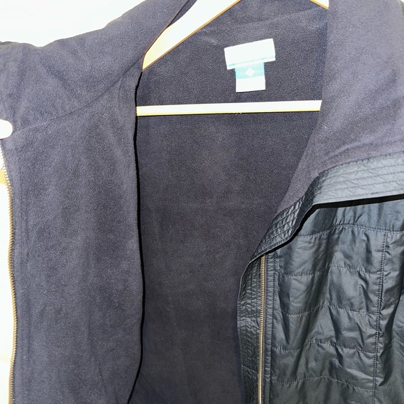 Black Columbia Fleece Lined Jacket Size S - Picture 5 of 6
